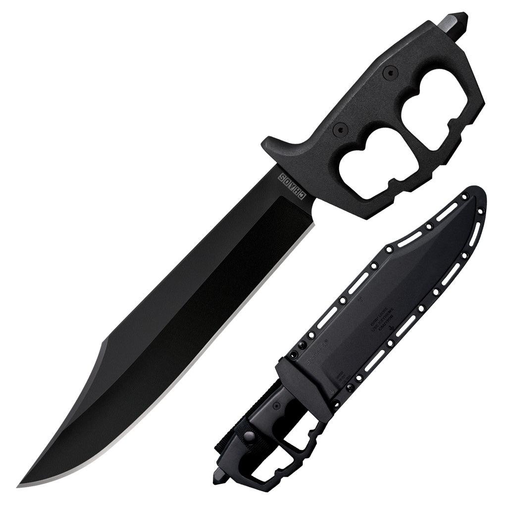 Cold Steel Chaos Bowie Black Aluminum Handle SK-5 HC - Knives.mx