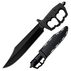 Cold Steel Chaos Bowie Black Aluminum Handle SK-5 HC - Knives.mx