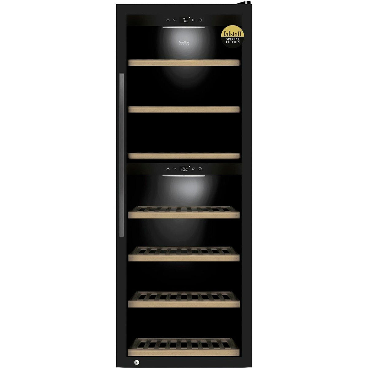 Caso Caso WineExclusive 126 Smart Falstaff Edition vinkøleskab – vinkelbillede (Vinkøleskabe)