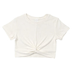 CROSSFLOW CROP TSHIRT - PETITE HAILEY