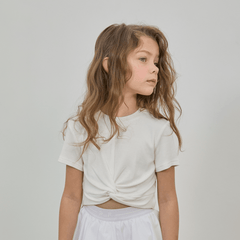 CROSSFLOW CROP TSHIRT - SHORT SLEEVE TOPS