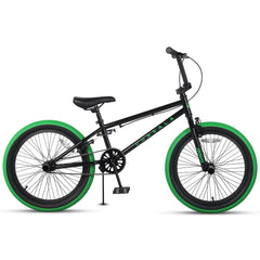 Black with Green Tires # 1