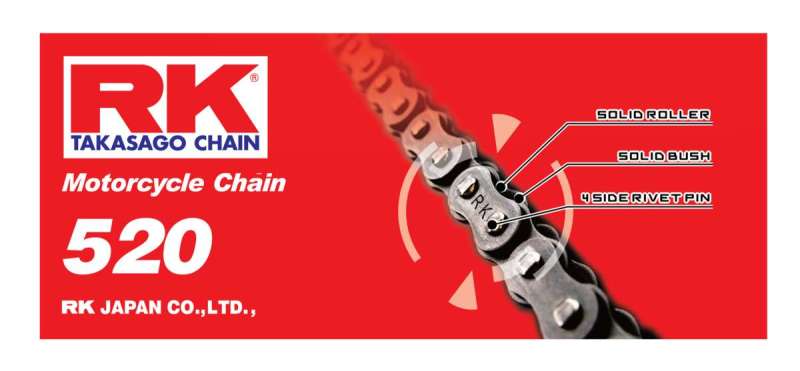RKC520-84-RK Chain RK-M 520-84L - Natural-Chains-RK Chain