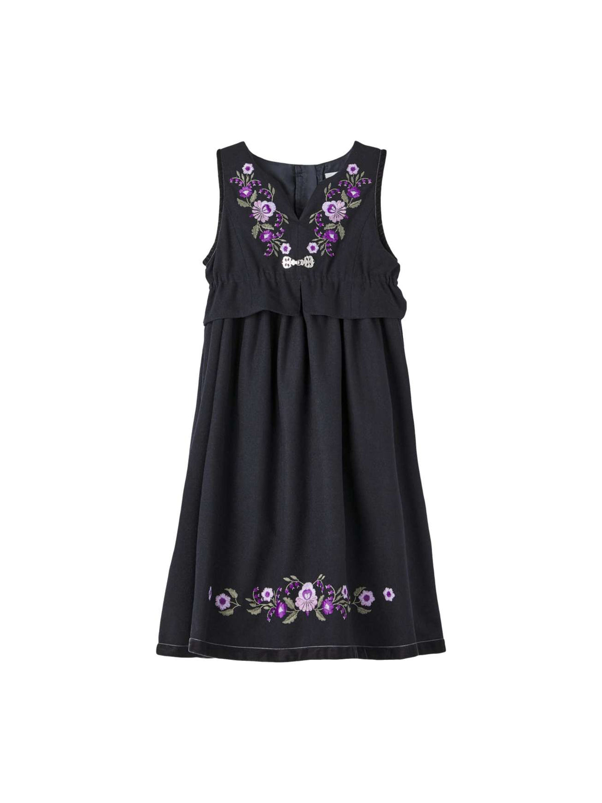 MINI BUNADER KJOLE - DARK SAPPHIRE