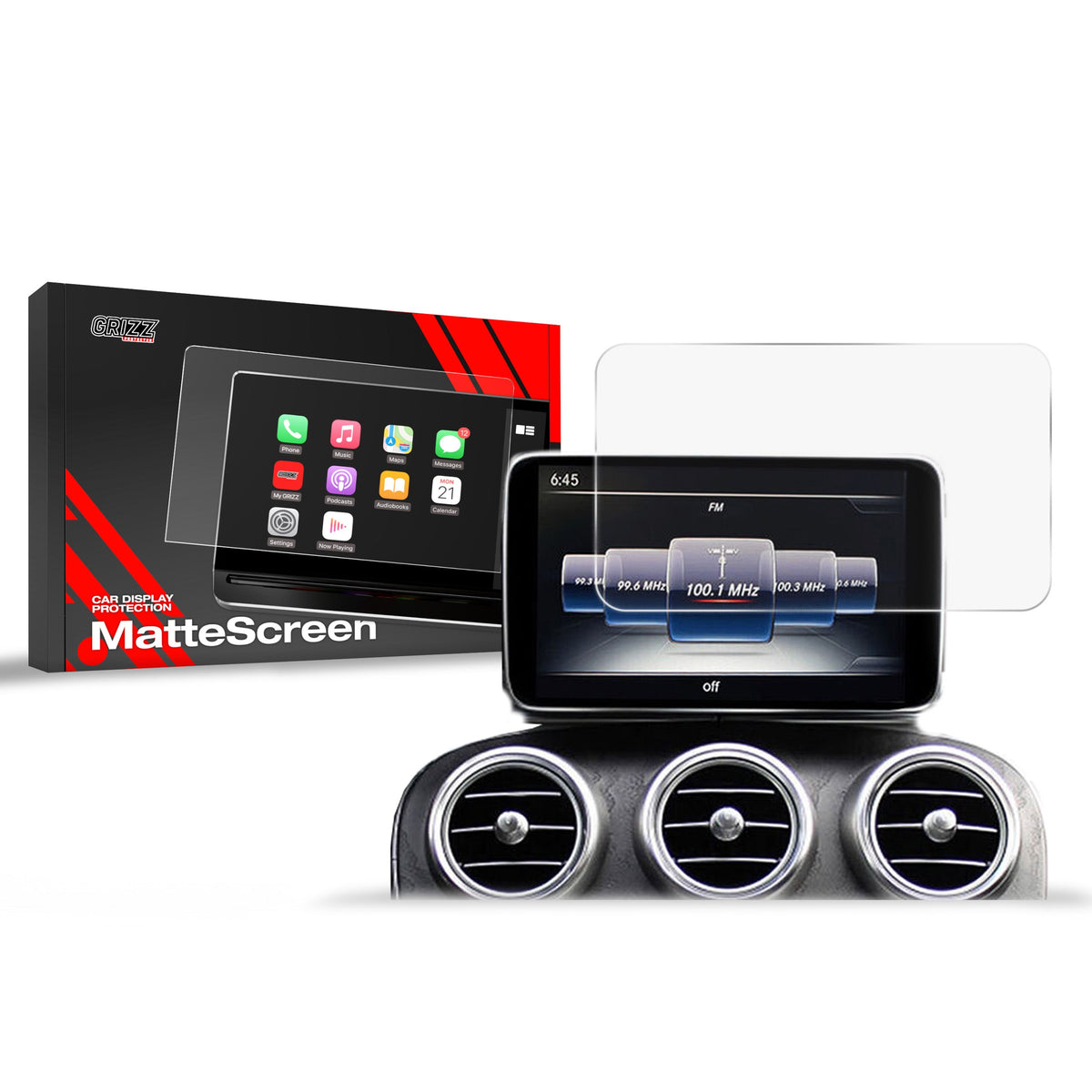 Anti-fingerprint screen protector for car touchscreen – scratch-resistant and easy to apply