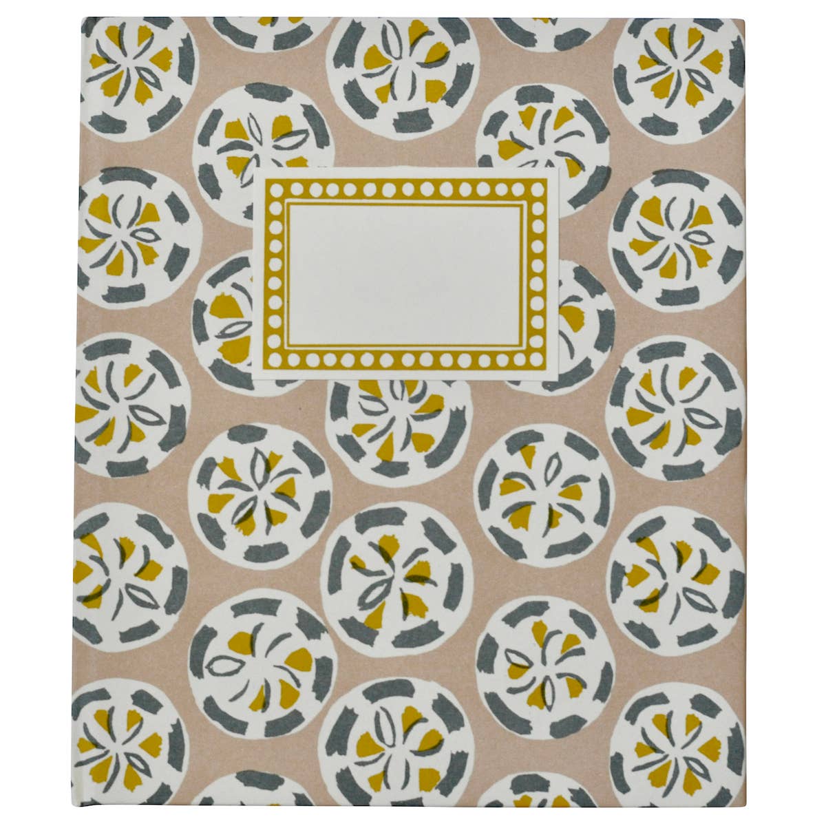 {Cambridge Imprint} Hardback Plain Page Notebook :: Charleston Roundel