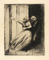 The Rape, plate eight from Woman -  Albert Besnard,  Poster Print Wall Art