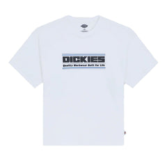 T-shirt Dickies Derby SS White coton unisexe col rond