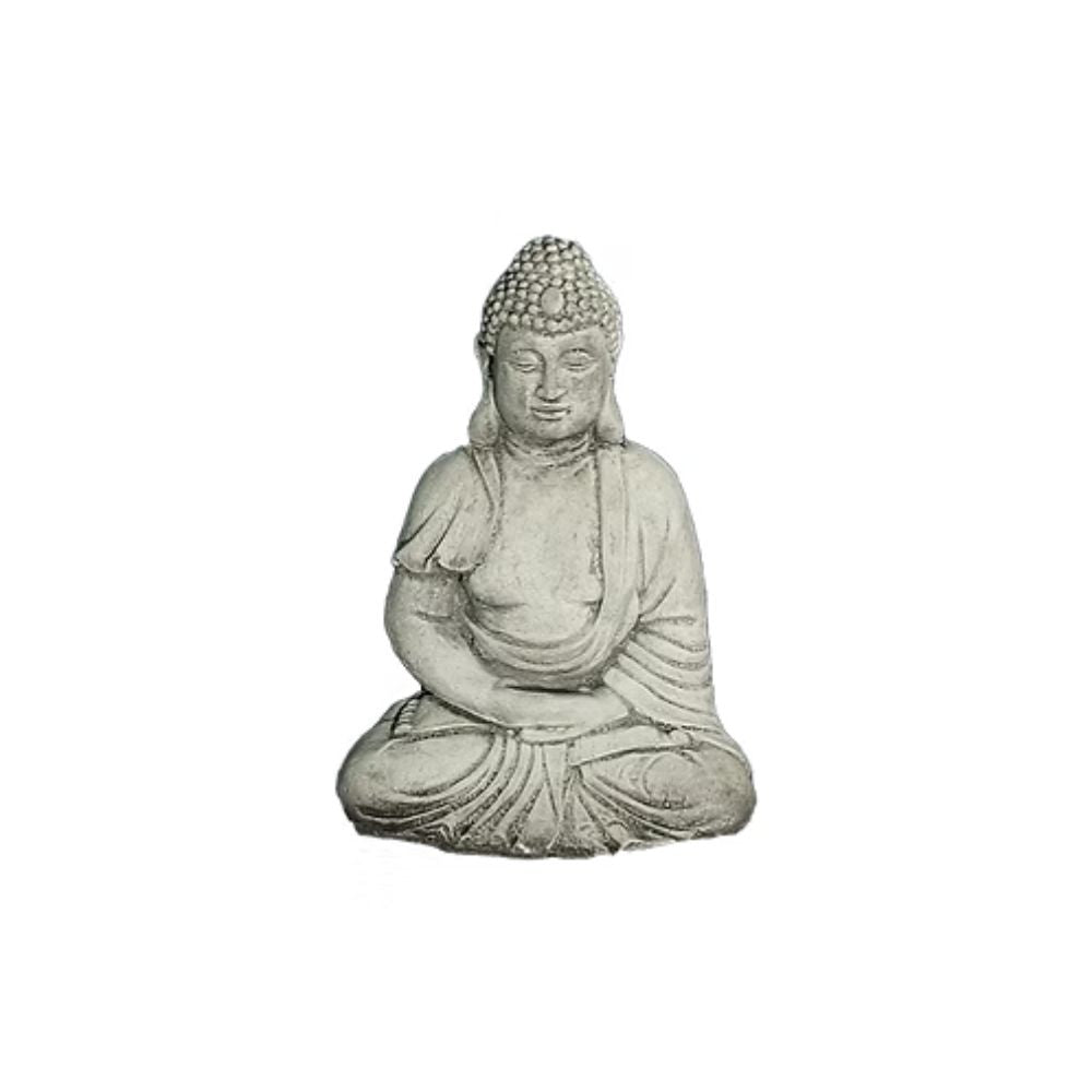 Dream Gardens 24cm Stone Small Robe Buddha Garden Ornament