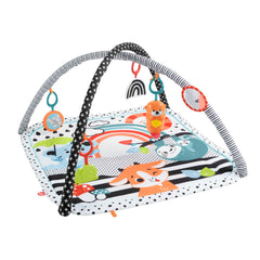 Fisher-Price 3-In-1 Muziek, Glim En Groei Gym, Speelmat Met Activiteitenspeeltjes