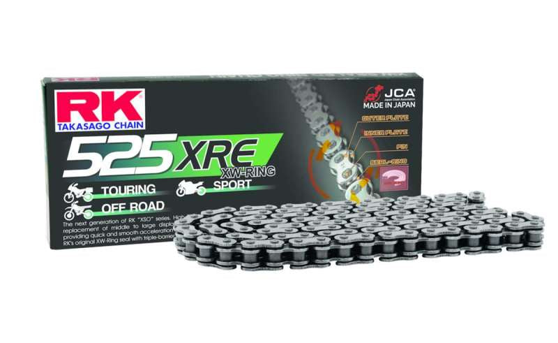 RKC525XRE-110-RK Chain 525XRE-110L XW-Ring - Natural-Chains-RK Chain