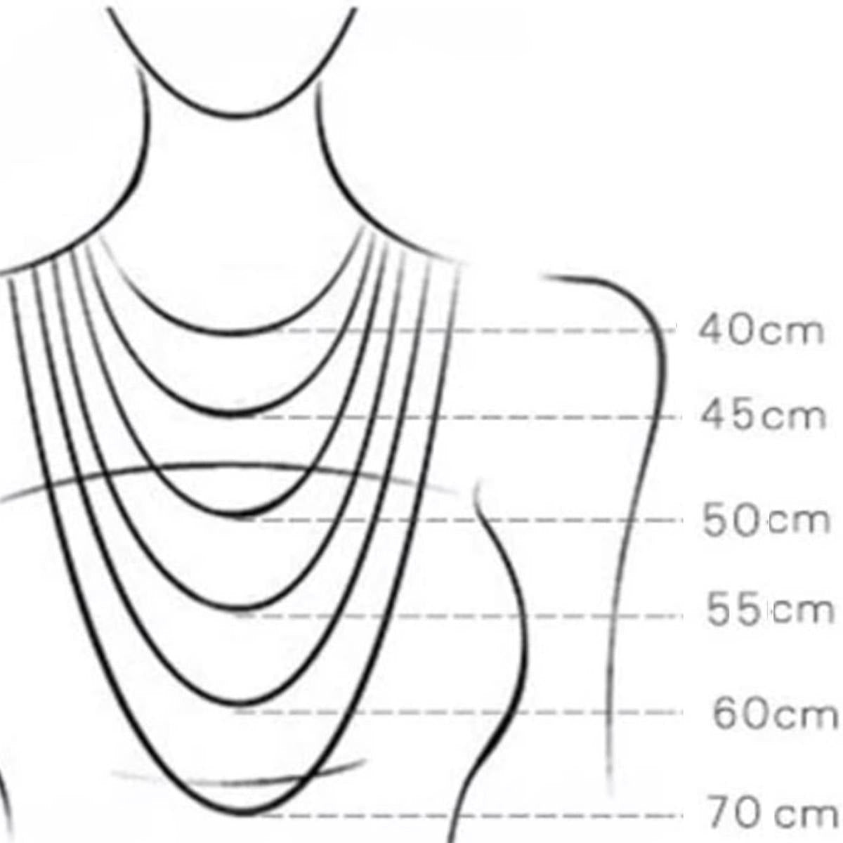 Burgu 14 Ayar Altın Zincir 55 cm.