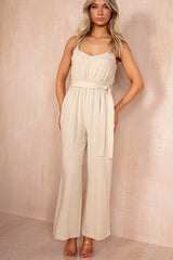 Cathy Stone Linen Jumpsuit