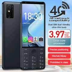 DOOV R70 Mini 3.97-inch Android 13.0 6GB RAM 128GB ROM Dual UIM Card 2600mAh 5MP+16MP Dual Cameras Built-in Deepseek QR Code Payment Type-C Interface 4G Mobile Phone