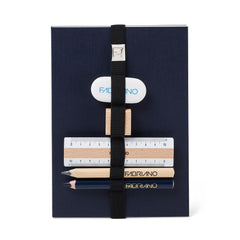 Fabriano Boutique Notesbog Fabrian Boutique - ELASTICO MULTIFUNZ BLU SCURO