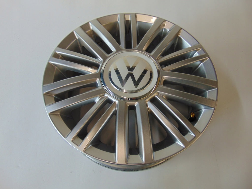 1x Alufelge 15 Zoll 5.5" 4x100 41ET Glanz Silber 1S0601025CD VW Up Rim Wheel FEL3738286678cv