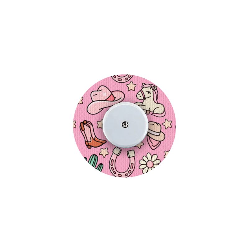 sensorpleister/fixtape voor Freestyle Libre 2 (plus) cowgirl