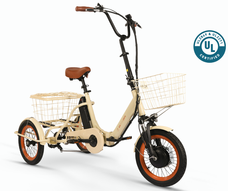 Sixthreezero Easy Transit Folding Electric Trike | 750W   Default Title - Journey Bikes