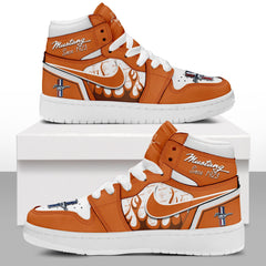 Ideafootwear Ford-Mustang AJ1 High Sneakers Shoes For Men And Women