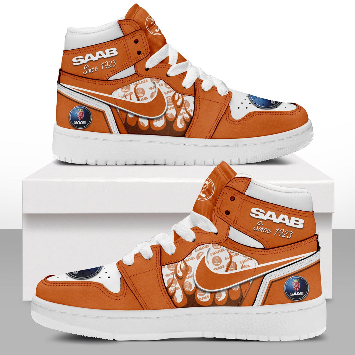 Ideafootwear Saab AJ1 High Sneakers Shoes For Men And Women