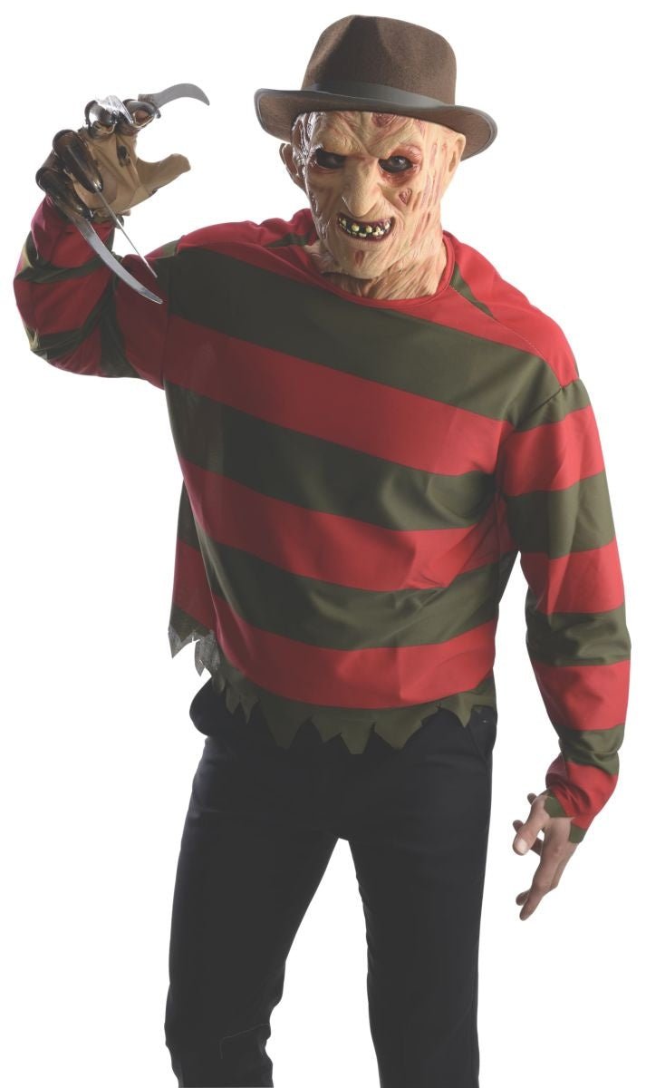 Freddy Krueger Verkleedset Heren Freddy Krueger 2 delig van Rubies koop je bij Partywinkel