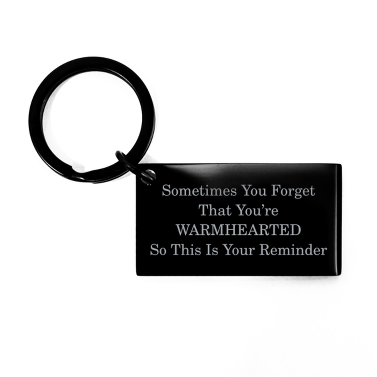 Warmhearted Keychain Thank You Gift Teacher Mom Mothers Day Best Friend Coworker Birthday Christmas Key Chain for Her Women Inspirational