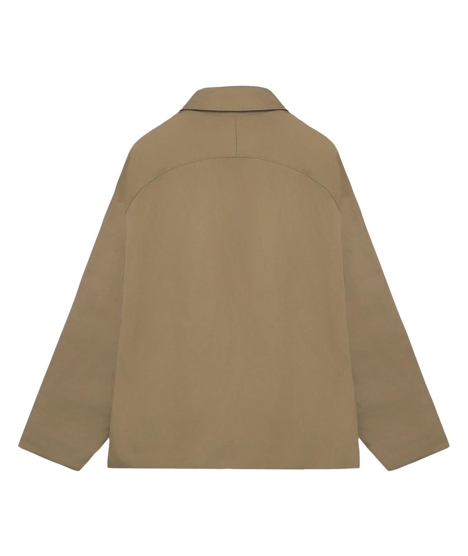 Garment Project Ray Jakke Brun/Beige - modostore.no