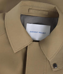 Garment Project Ray Jakke Brun/Beige - modostore.no