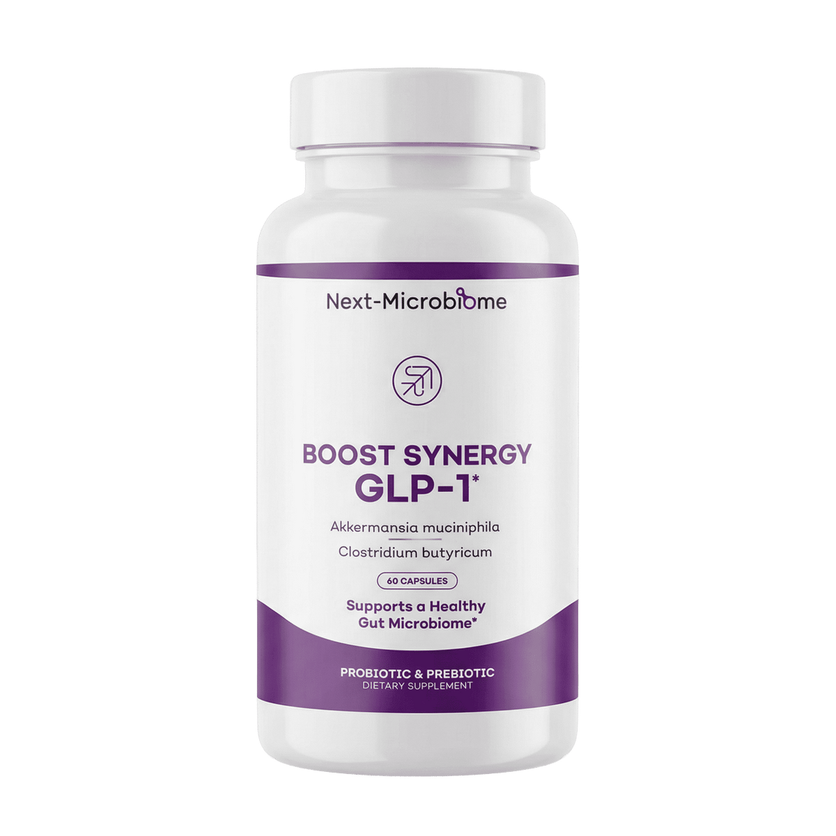 Boost Synergy GLP-1 Probiotic with Akkermansia for Gut and Digestive Health