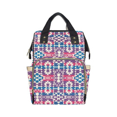 Grand Entry Women's Fancy Multi-Function Diaper Backpack (Model 1688) Diaper Backpack (1688) e-joyer