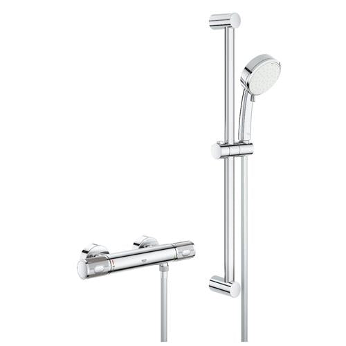 Grohe Bruser Grohe Grohterm 1000 Performance brusesæt med termostat - krom