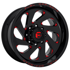 VORTEX 20x10 6x135.00 GLOSS BLACK RED TINTED CLEAR (-18 mm) - Tires and Engine Performance