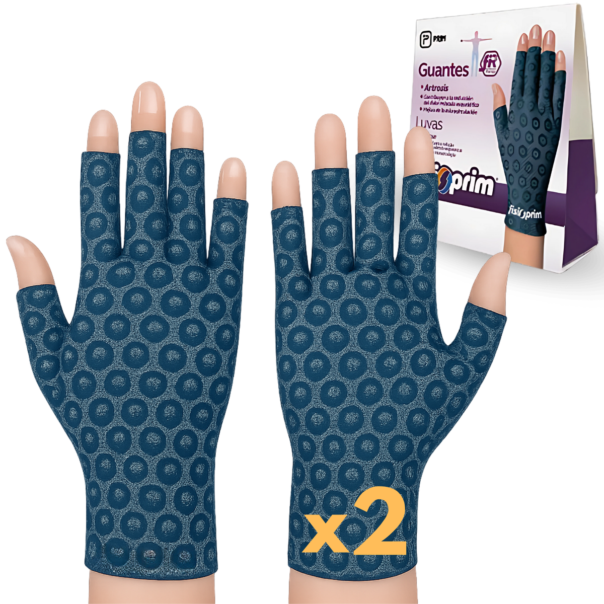 Therapeutische Arthrose-Handschuhe | Elastischer Stoff