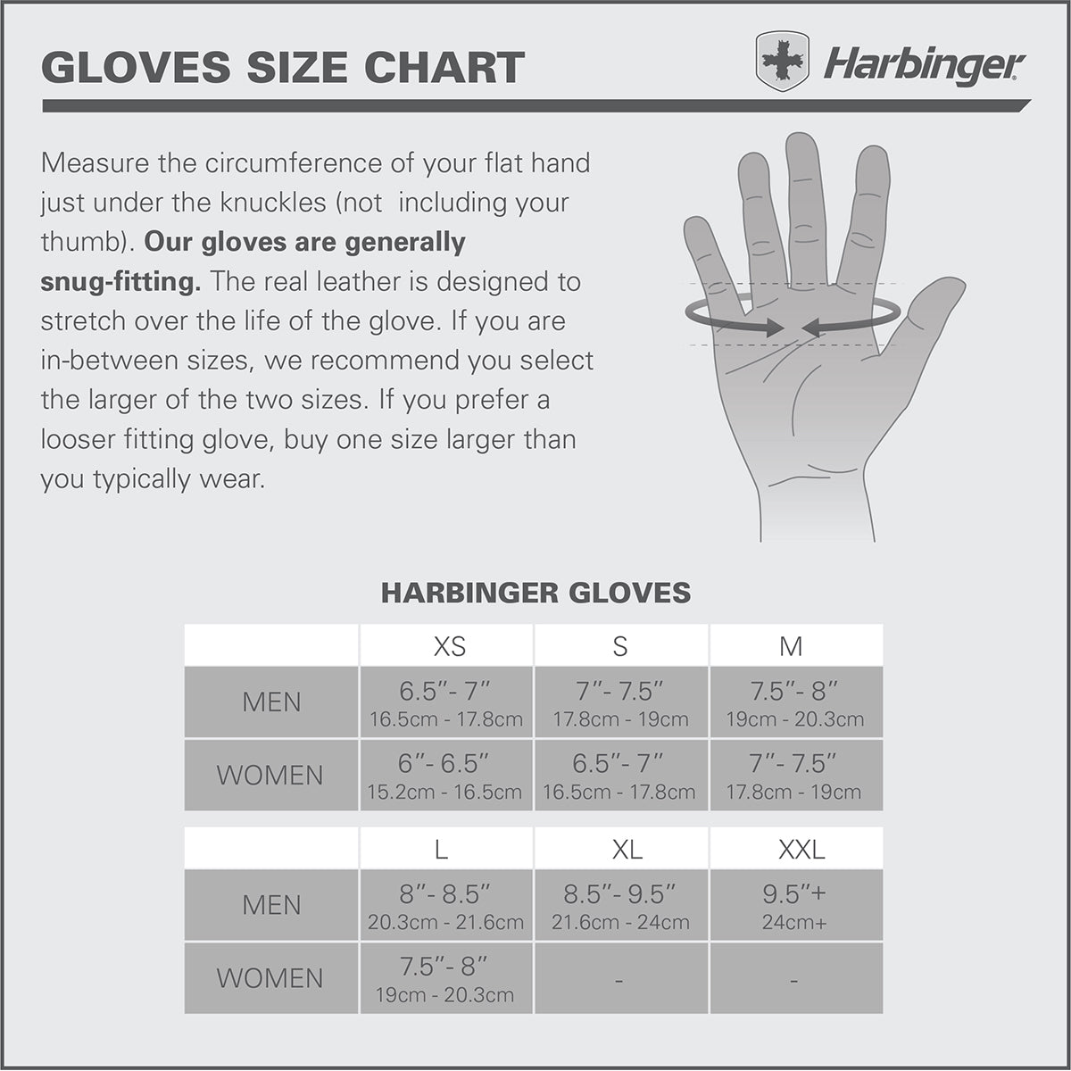 Harbinger Unisex Training Grip Weight Lifting Gloves - Black - Forza Sports