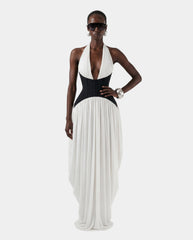 The Halter Corset Gown