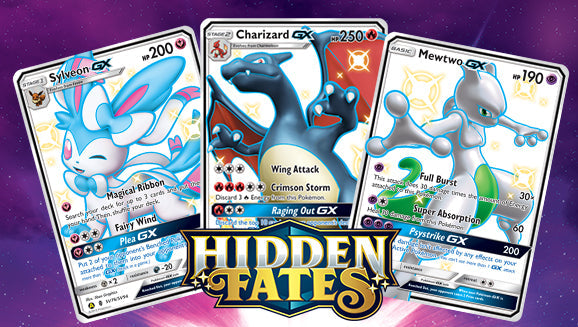 Pokemon Hidden Fates Booster Packs