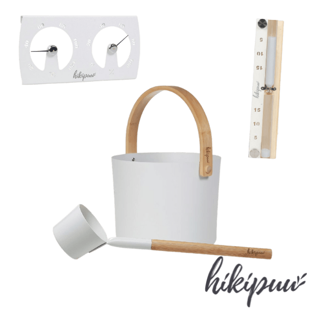 hikipuu Sauna Set Premium - hikipuu