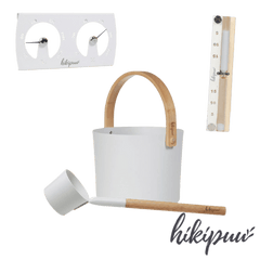 hikipuu Sauna Set Premium - hikipuu