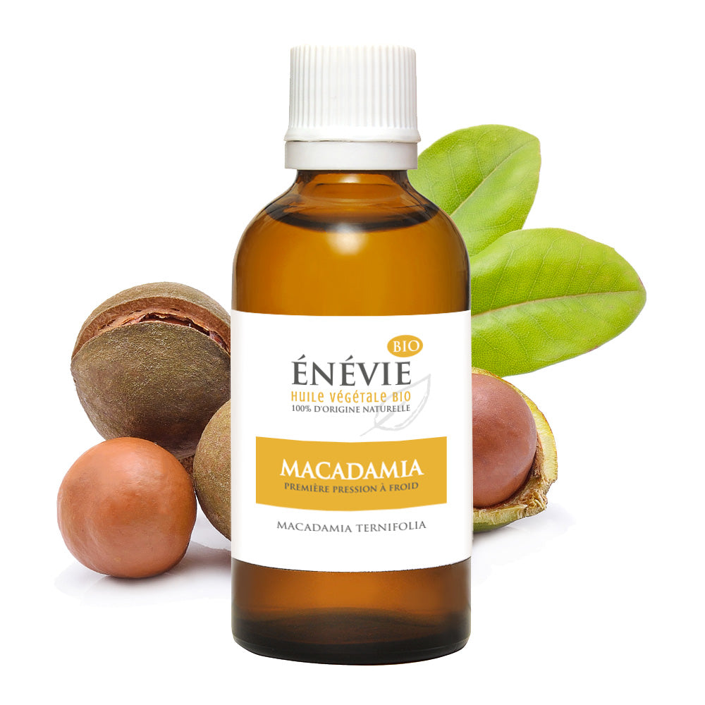 Huile végétale vierge de Macadamia BIO 50ml