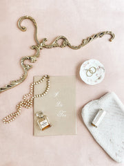 Vintage Gold Wedding Dress Hanger