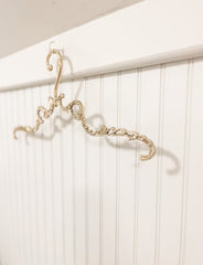 Vintage Gold Wedding Dress Hanger