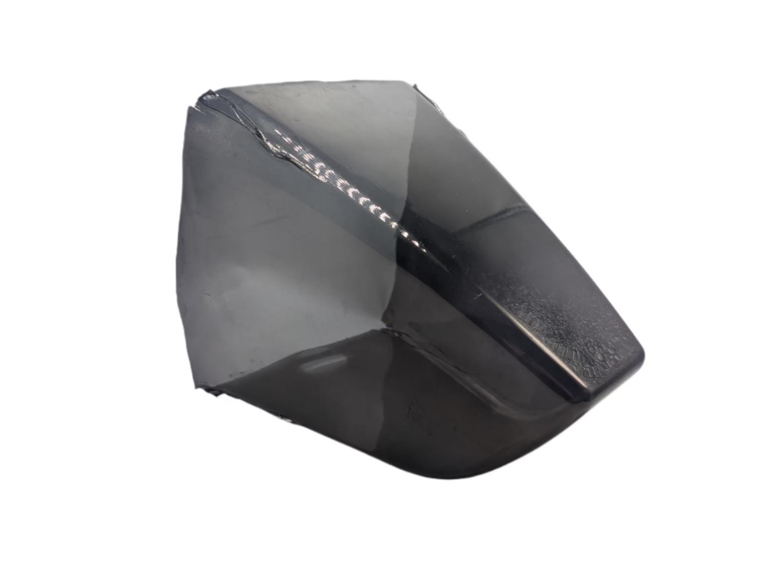 M16 Studios MK5 protogen PETG tinted visor lens, replacement part, shown from front