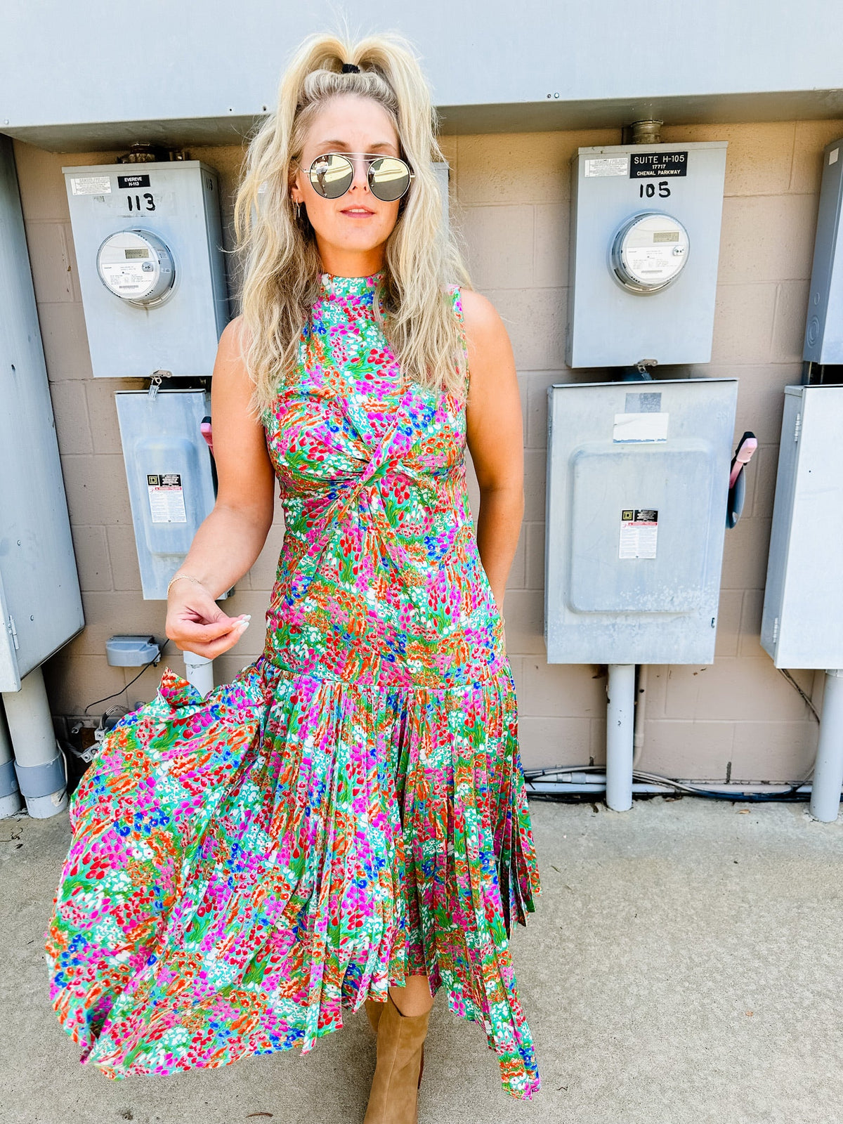 Funky Fresh Knot Dress