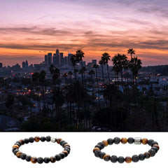 ColorUp Los Angeles (8mm) stenarmbånd