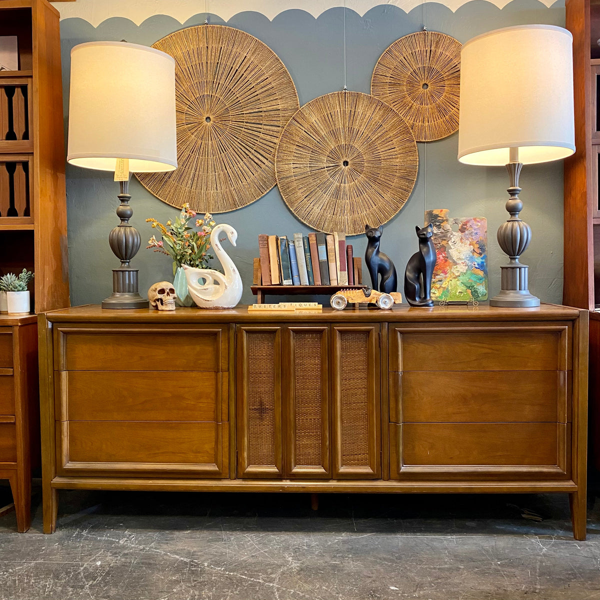 Mid Century Lowboy Dresser by Thomasville