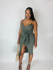 Alice Midi Wrap Dress