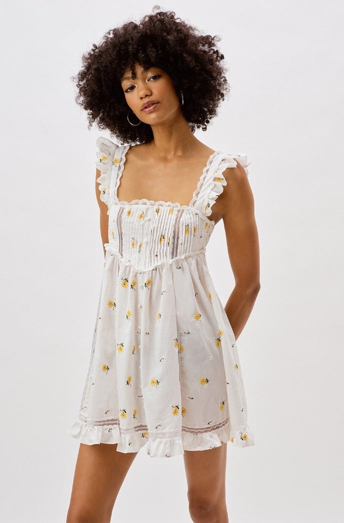 Leanne Mini Dress - For Love & Lemons (FINAL SALE)