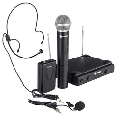 Sistema de dos Micrófonos Inalámbricos Steren WR-057