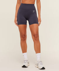 Gymshark Vital Seamless Shorts - Midnight Purple/Marl