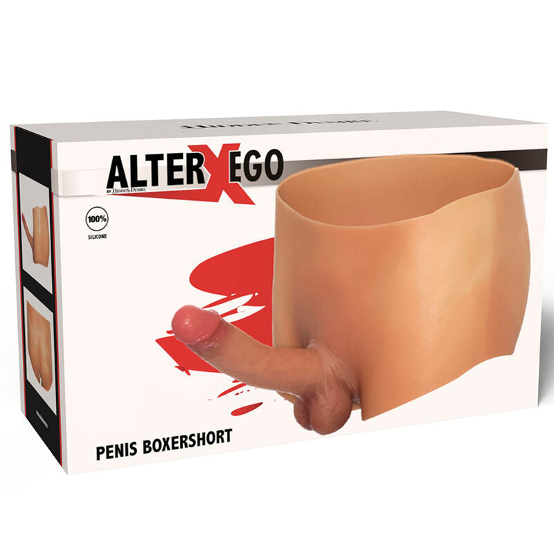 🍆 Bóxer con Pene Realista de 18 cm | ALTER EGO by HIDDEN DESIRE